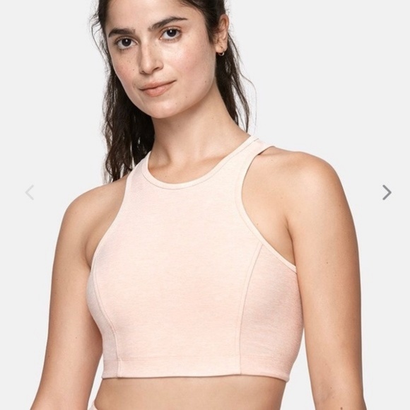 Outdoor Voices Tops - NWT Outdoor Voices Athena Crop Top in Rose Quartz